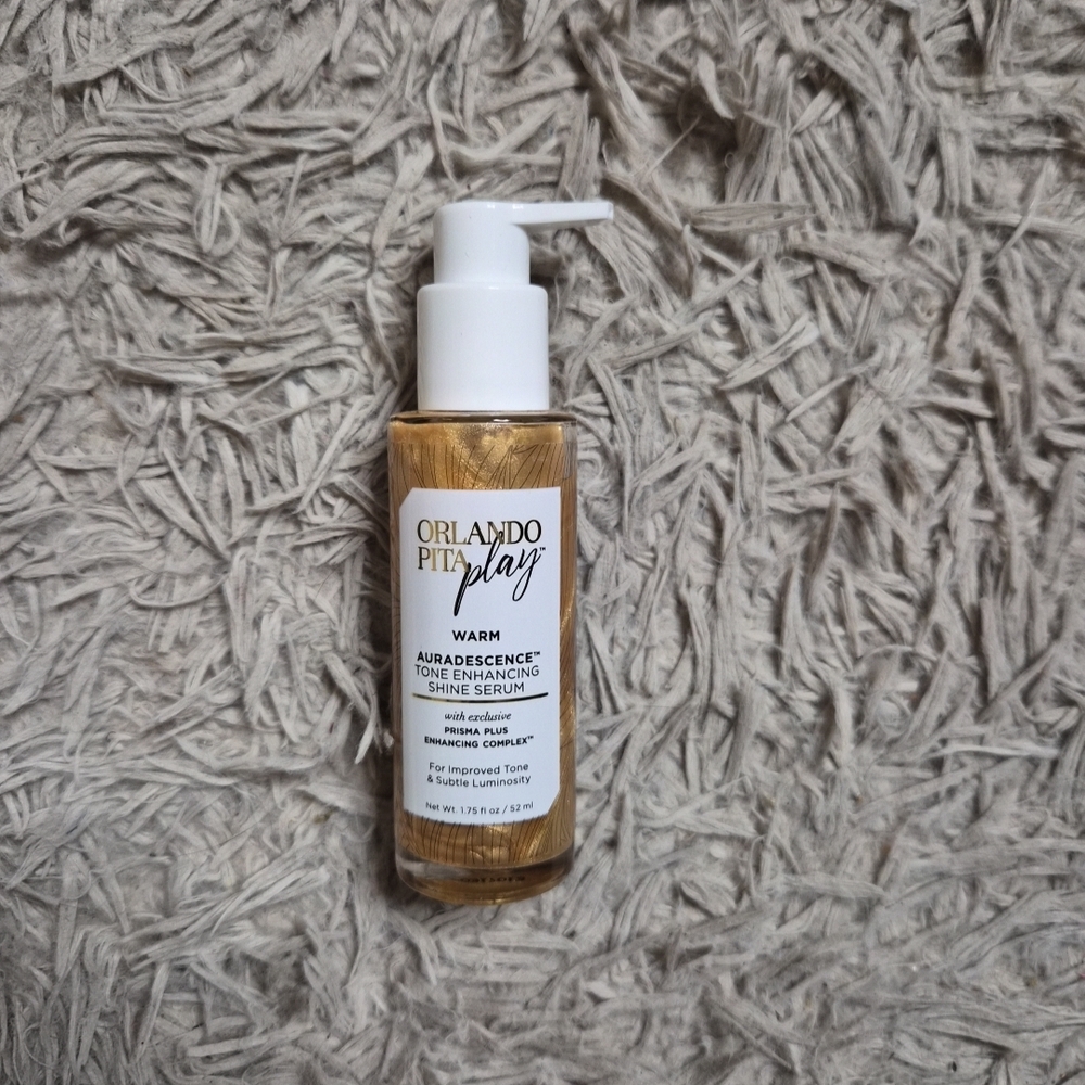 Orlando Pita Play Auradescence Tone Enhancing Serum Shine Serum Warm 1.75 fl oz